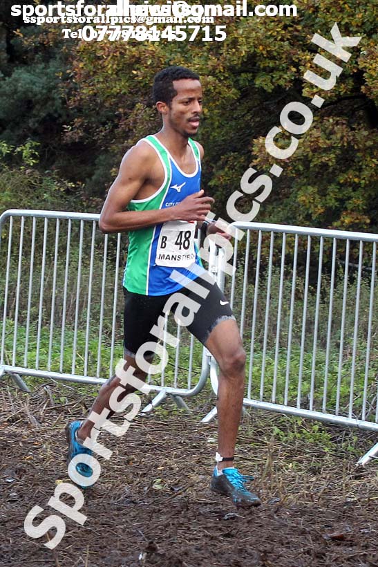 Senior men, National Cross Country Relay Champs., Berry Hill Park, Mansfield.  Photo: David T. Hewitson/Sports for All Pics